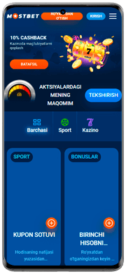 Mostbet onlayn sport tikish platformasining rivojlanishi