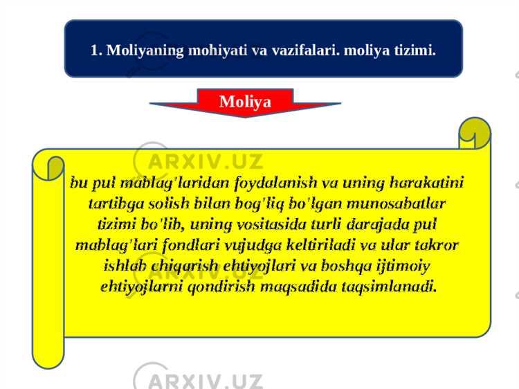 Moliya ma’lumotlari, muomalalari va echimlari – Sizning jismoniy hisobvarag’a qulay maslahatlar