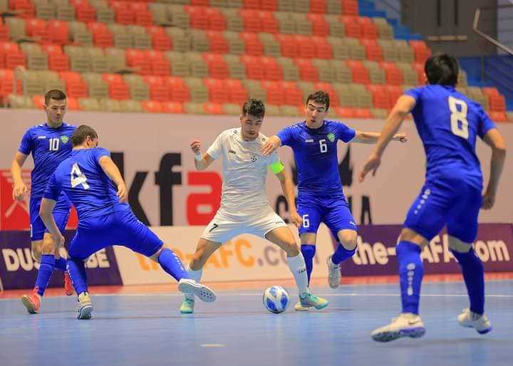 CAFA Futsal Cup-2023 O‘zbekiston Afg‘onistonga sensatsion tarzda mag‘lub bo‘ldi