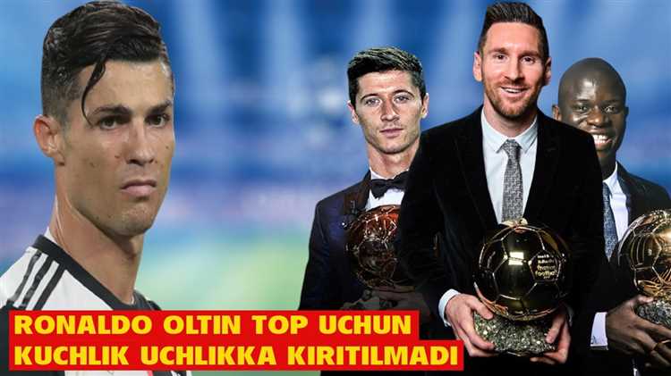 Oltin to‘pga nomzodlar e’lon qilindi: Ronaldu 20 yil ichida ilk marta ro‘yxatga kiritilmadi